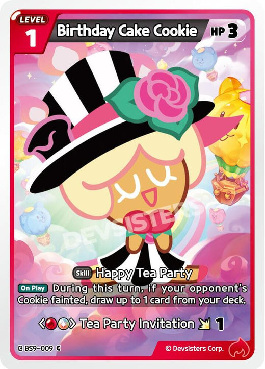 Birthday Cake Cookie BS9-009 Common