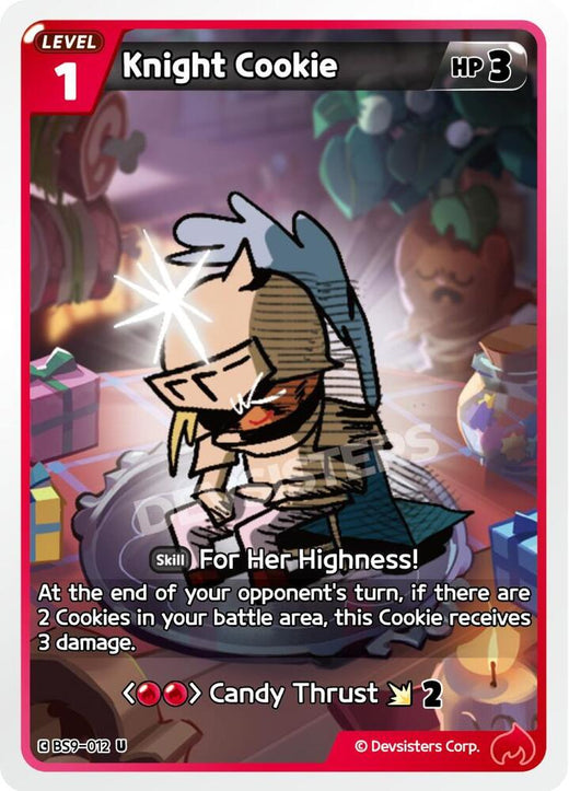 Knight Cookie (Ver. 2) BS9-012 Uncommon