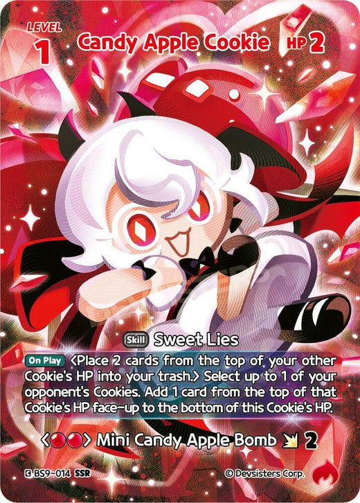 Candy Apple Cookie (SSR) BS9-014 Secret Super Rare