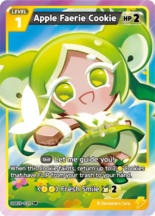 Apple Faerie Cookie BS9-037 Super Rare Foil