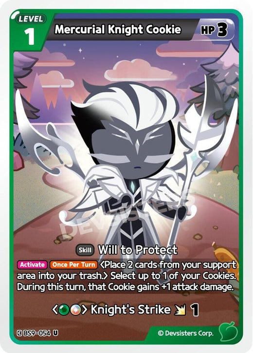 Mercurial Knight Cookie BS9-054 Uncommon