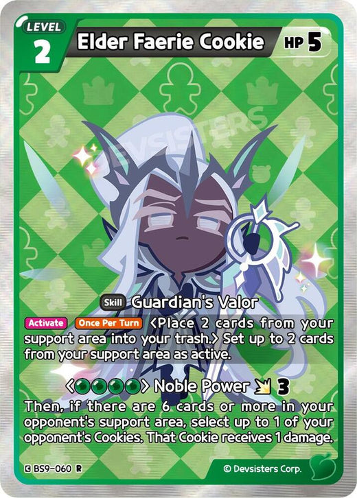 Elder Faerie Cookie (Ver. 2) BS9-060 Rare Foil