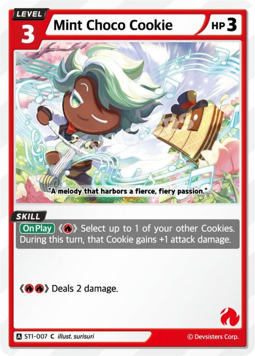 Mint Choco Cookie ST1-007 Common