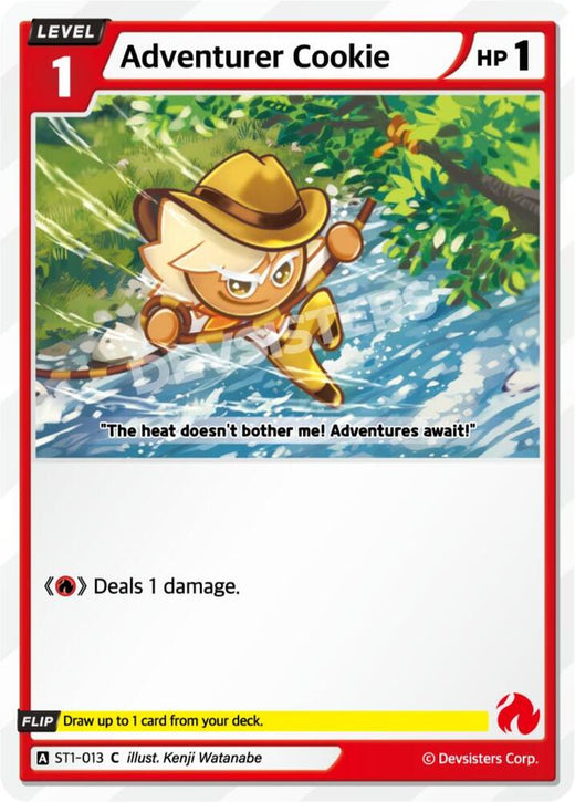 Adventurer Cookie ST1-013 Common