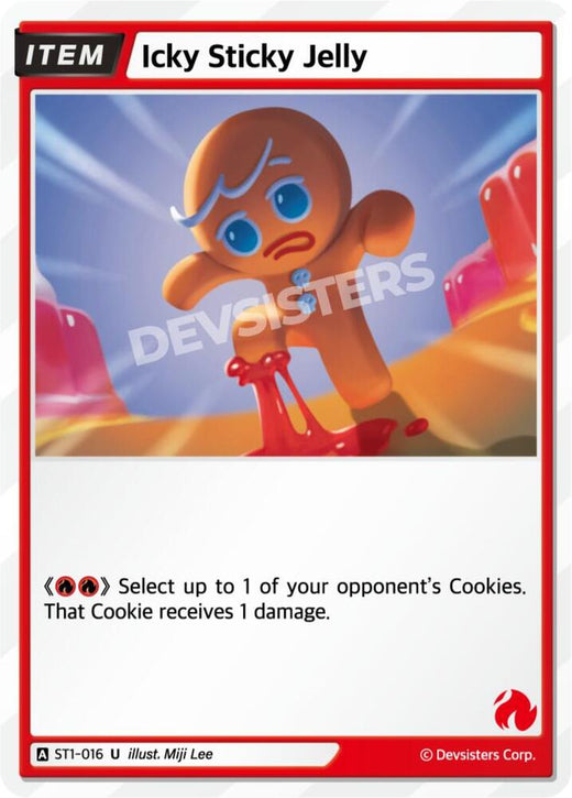 Icky Sticky Jelly ST1-016 Uncommon