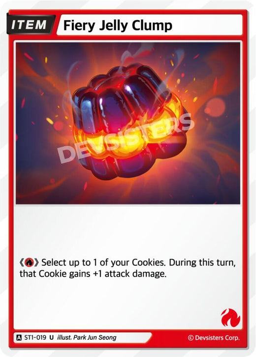 Fiery Jelly Clump ST1-019 Uncommon