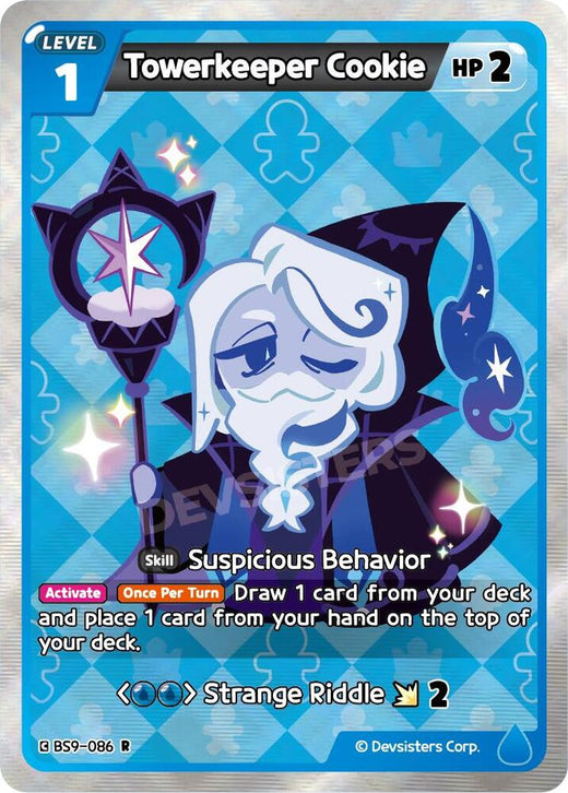 Towerkeeper Cookie BS9-086 Rare Foil