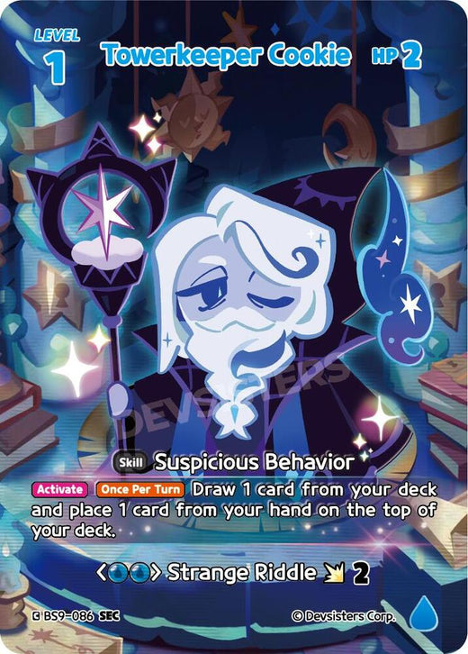 Towerkeeper Cookie (SEC) BS9-086 Secret Rare