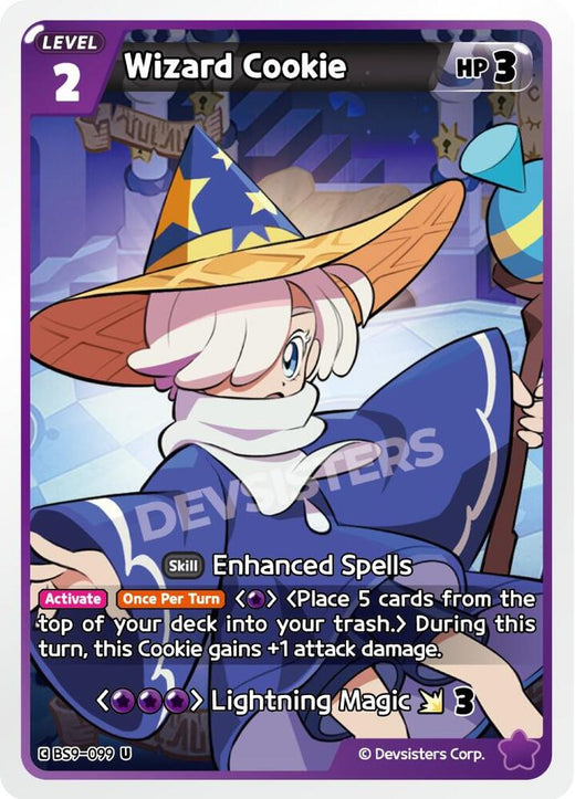 Wizard Cookie (Ver. 2) BS9-099 Uncommon