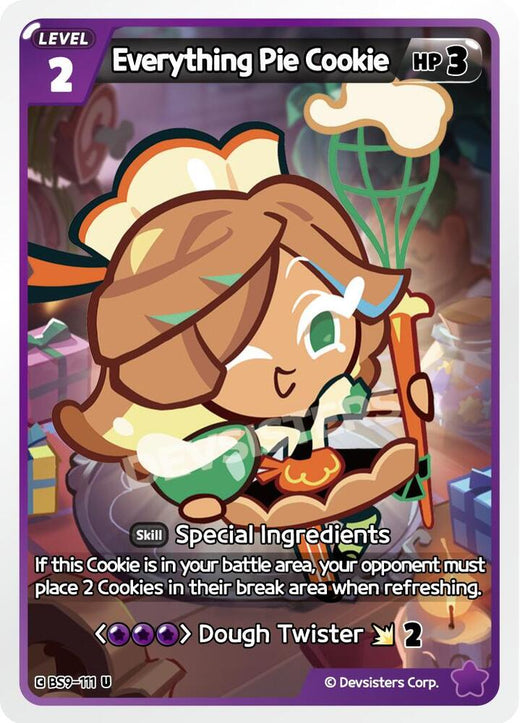 Everything Pie Cookie BS9-111 Uncommon