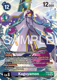 Kaguyamon (Alternate Art) | Digital World Shambala | Super Rare | Foil | #EX12-065 SR
