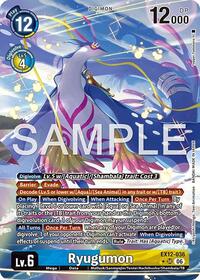 Ryugumon (Alternate Art) | Digital World Shambala | Super Rare | Foil | #EX12-036 SR