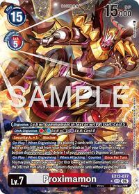Proximamon (Alternate Art) | Digital World Shambala | Secret Rare | Foil | #EX12-077 SEC