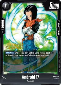 Android 17 - FB10-100 | Cross Force Release Event Cards | Common | Normal | #FB10-100