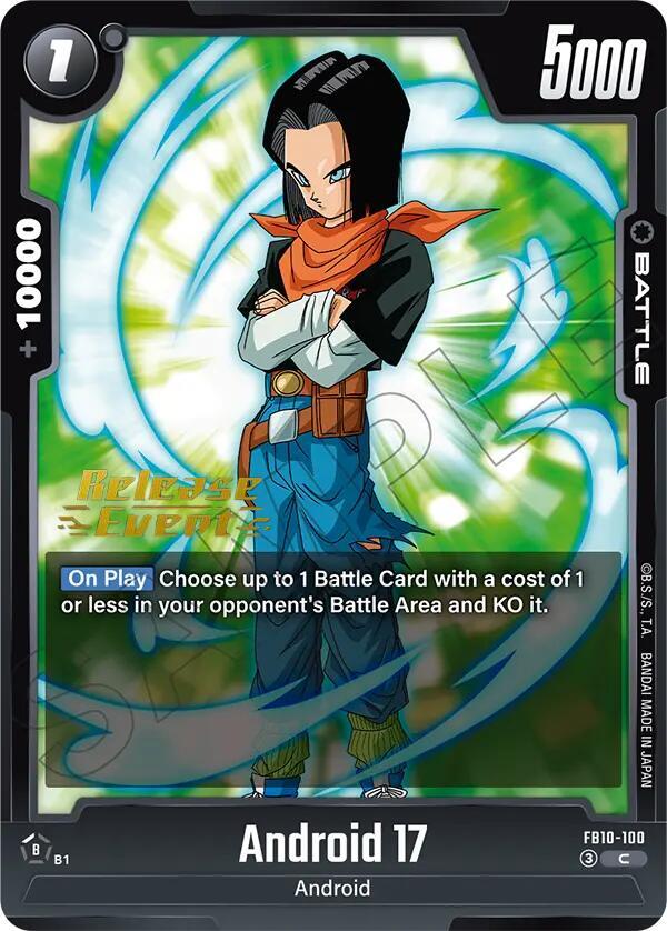 Dragon Ball Super: Fusion World: Cross Force Release Event Cards