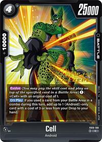 Cell - FB10-109 | Cross Force Release Event Cards | Common | Normal | #FB10-109
