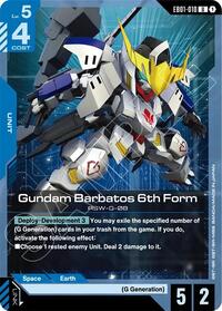 Gundam Barbatos 6th Form | Eternal Nexus | Uncommon | Normal | #EB01-010