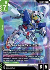 Gundam Exia (EX) | Eternal Nexus | Legend Rare | Holofoil | #EB01-022