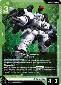 Tallgeese | Eternal Nexus | Uncommon | Normal | #EB01-027