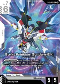 Strike Freedom Gundam (EX) | Eternal Nexus | Legend Rare | Holofoil | #EB01-041