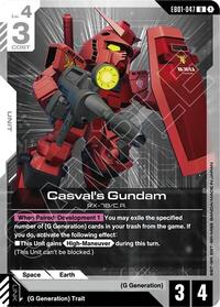 Casval's Gundam | Eternal Nexus | Uncommon | Normal | #EB01-047
