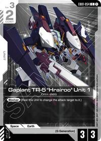 Gaplant TR-5 "Hrairoo" Unit 1 | Eternal Nexus | Common | Normal | #EB01-054