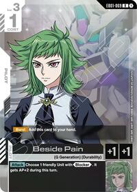 Beside Pain | Eternal Nexus | Rare | Holofoil | #EB01-069
