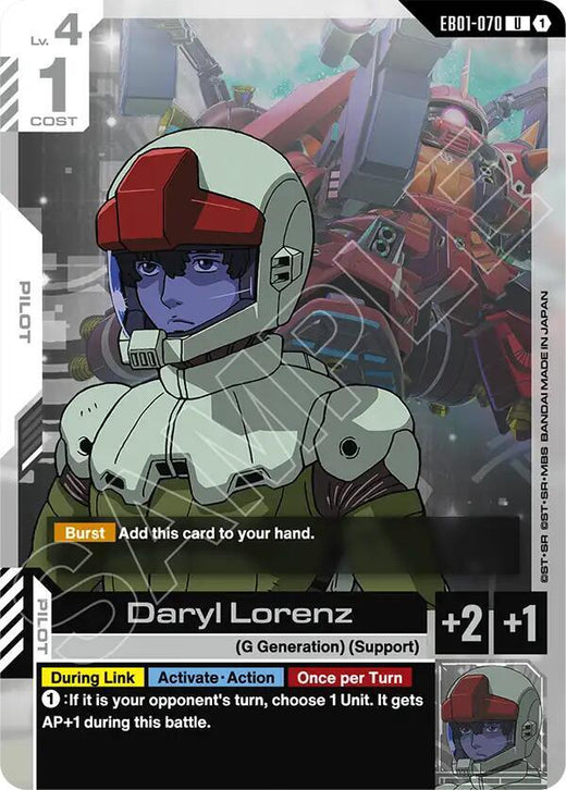 Daryl Lorenz EB01-070 Uncommon