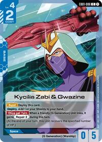 Kycilia Zabi & Gwazine | Eternal Nexus | Common | Normal | #EB01-086
