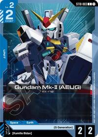 Gundam Mk-II (AEUG) | Starter Deck 10: Generation Pulse | Common | Normal | #ST10-003