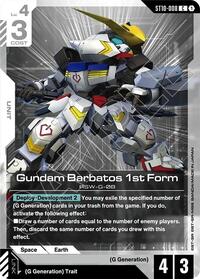 Gundam Barbatos 1st Form | Starter Deck 10: Generation Pulse | Common | Normal | #ST10-008