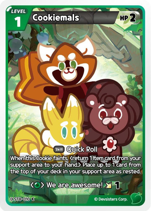 Cookiemals ST8-010 Common