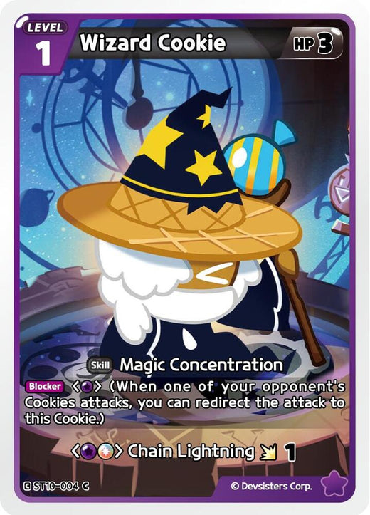 Wizard Cookie ST10-004 Common