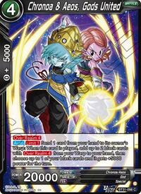 Chronoa & Aeos, Gods United | Impact Beyond Dimensions | Common | Normal | #BT31-098