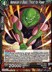 Namekian in Black, Thirst for Power | Impact Beyond Dimensions | Rare | Foil | #BT31-104