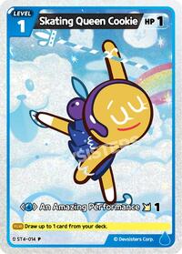 Skating Queen Cookie | Promotion Cards | Promotion | Foil | #ST4-014