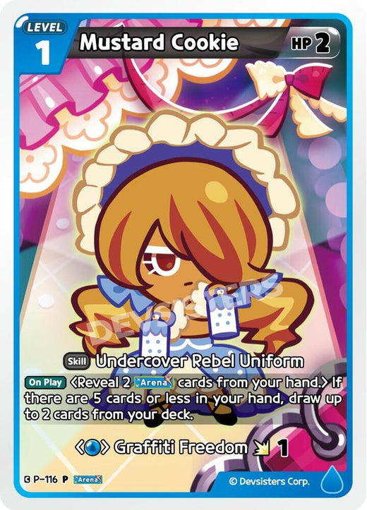 Mustard Cookie (116) P-116 Promotion