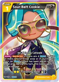 Sour Belt Cookie (110) | Promotion Cards | Promotion | Foil | #P-110