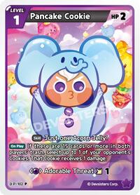 Pancake Cookie | Promotion Cards | Promotion | Normal | #P-102