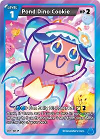 Pond Dino Cookie | Promotion Cards | Promotion | Foil | #P-101