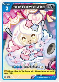 Pudding a la mode Cookie (092) | Promotion Cards | Promotion | Normal | #P-092