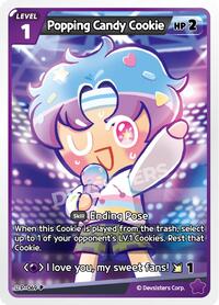 Popping Candy Cookie | Promotion Cards | Promotion | Normal | #P-069