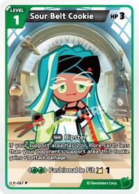Sour Belt Cookie (067) | Promotion Cards | Promotion | Normal | #P-067
