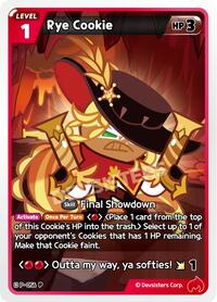 Rye Cookie | Promotion Cards | Promotion | Normal | #P-056