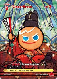 GingerBrave | CookieRun: Braverse TCG Collectible Card Sets | Promotion | Foil | #P-047