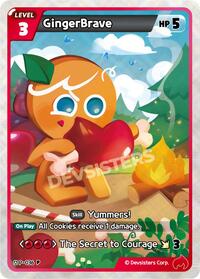 GingerBrave (036) | Promotion Cards | Promotion | Foil | #P-036