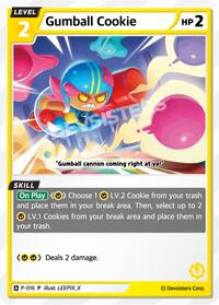 Gumball Cookie | Promotion Cards | Promotion | Normal | #P-016