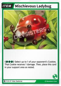 Mischievous Ladybug (Ver. 1) | Promotion Cards | Promotion | Normal | #P-012