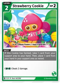Strawberry Cookie | Promotion Cards | Promotion | Normal | #P-011
