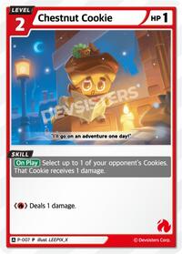 Chestnut Cookie | Promotion Cards | Promotion | Normal | #P-007